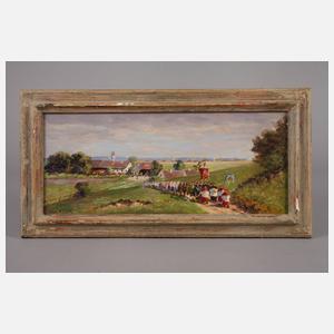 Paul Haslbauer, Prozession im Chiemgau