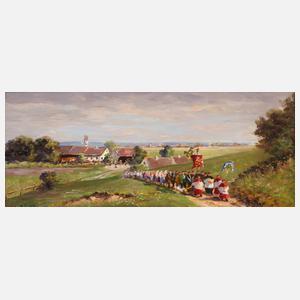 Paul Haslbauer, Prozession im Chiemgau