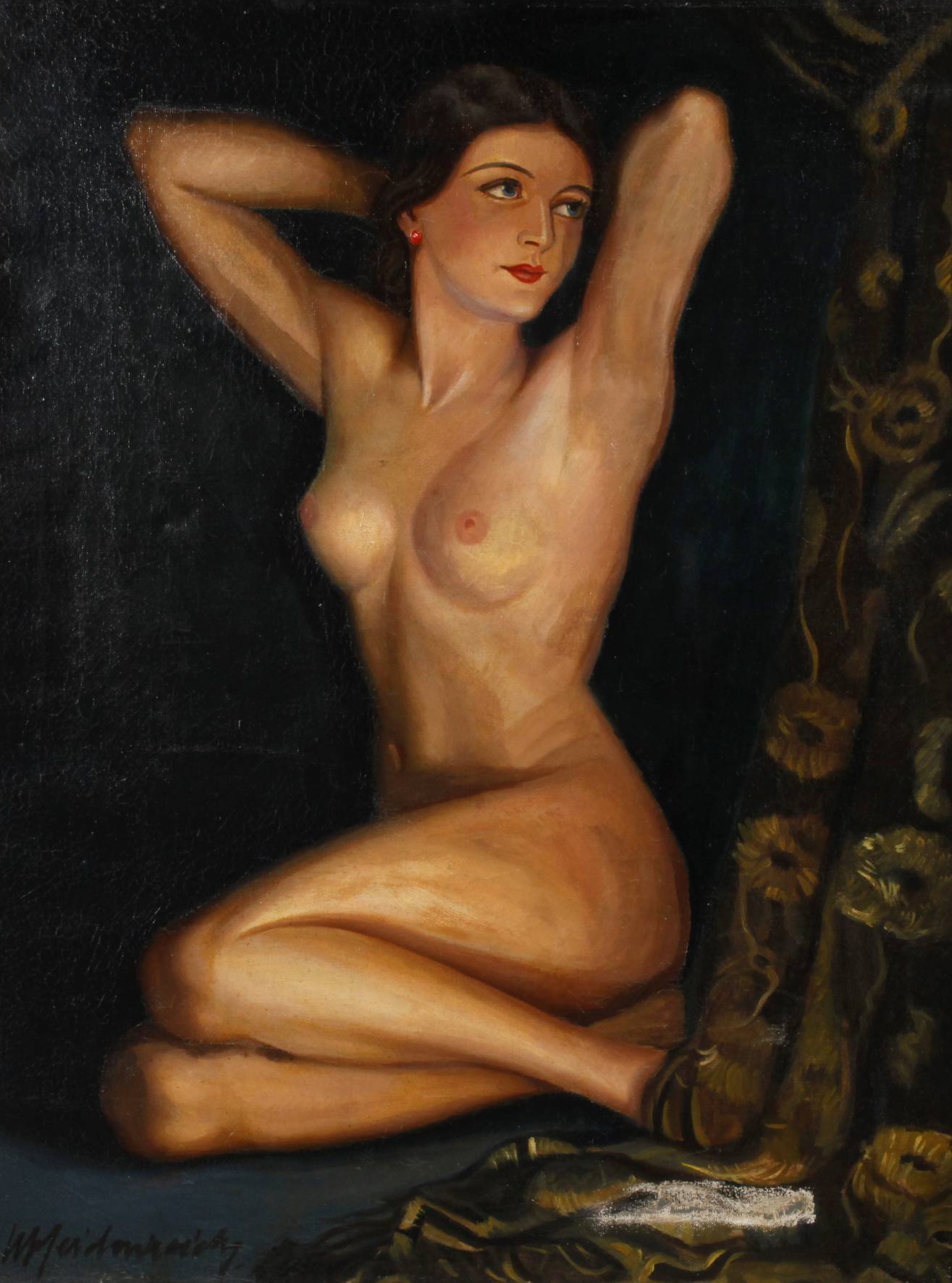 Werner Heidenreich, ”Jugend”, Damenakt