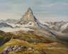 Erich Höfer, Blick zum Matterhorn