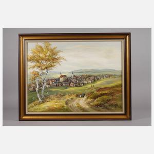 Erich Höfer, Historische Ansicht von Selb