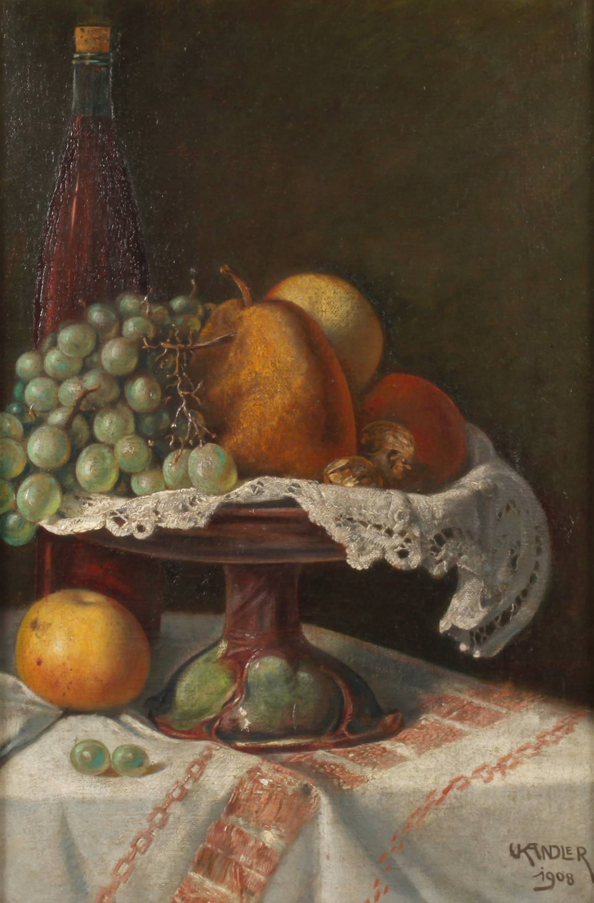 Ludwig Kandler, Früchtestillleben