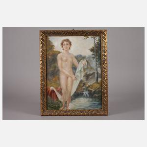 F. Kiesling, Nach dem Bade