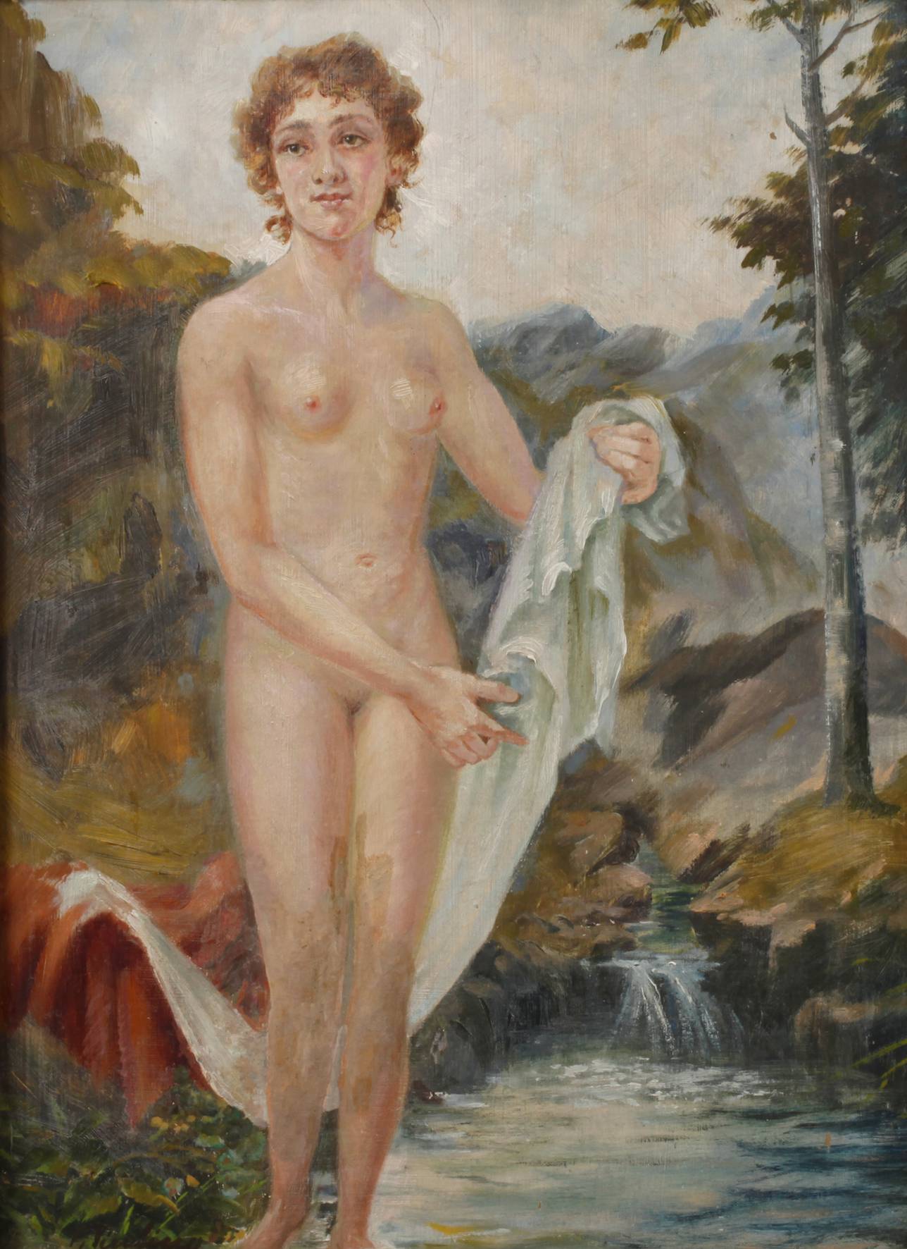 F. Kiesling, Nach dem Bade