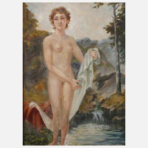 F. Kiesling, Nach dem Bade