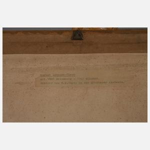 August Lüdecke-Cleve, Pflügender Bauer