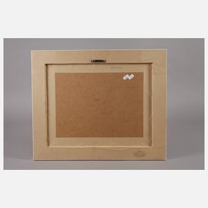 Gustav Macoun, Landschaftsstudie mit Wolken