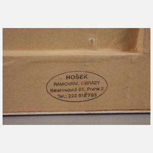 Gustav Macoun, Landschaftsstudie mit Wolken