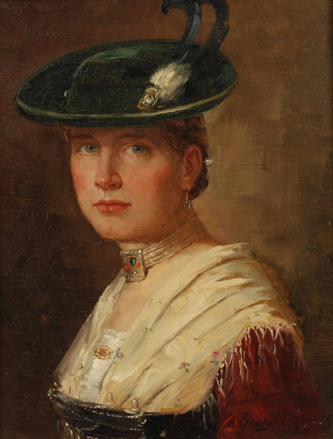 Georg Mühlberg, Damenportrait