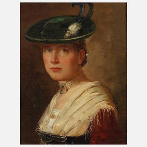 Georg Mühlberg, Damenportrait