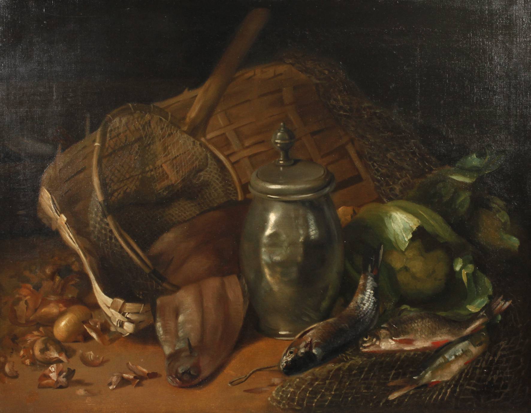 Prof. Hans Müller-Strelar, Fischerstillleben