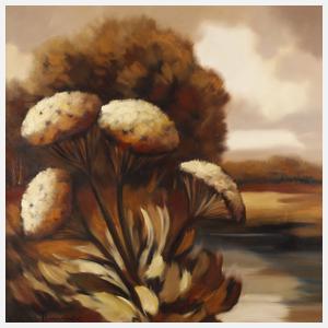 Hans Nowak, Dolden in Herbstlandschaft