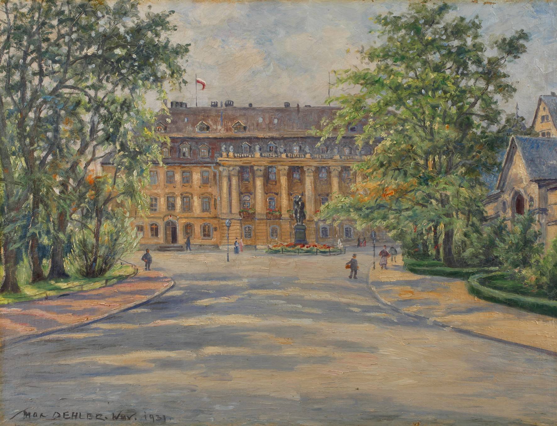 Max Oehler, Ansicht Weimar