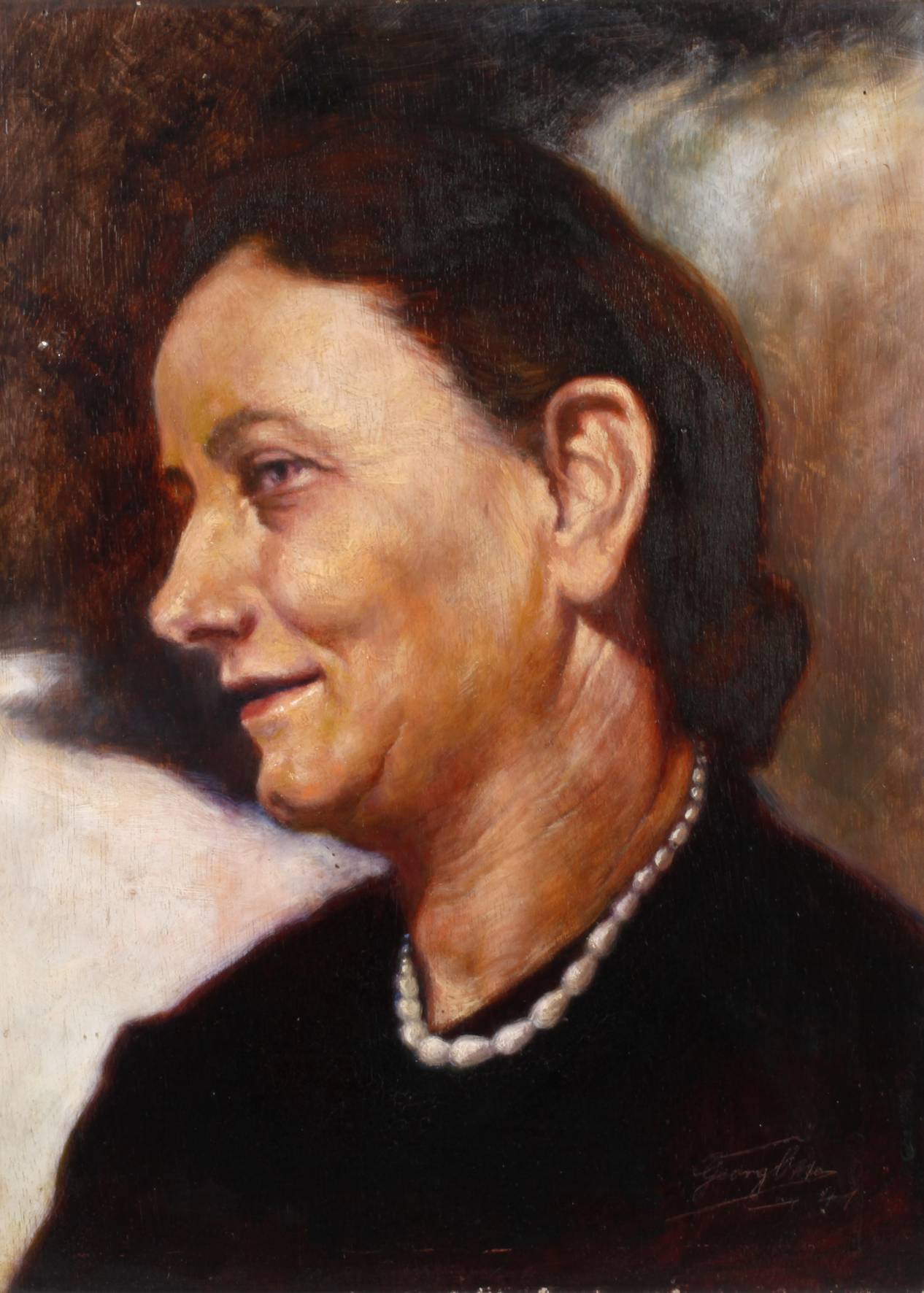 Georg Otte, Damenportrait