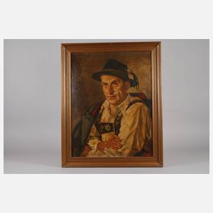 Gisbert Palmié, Bauer in Tracht