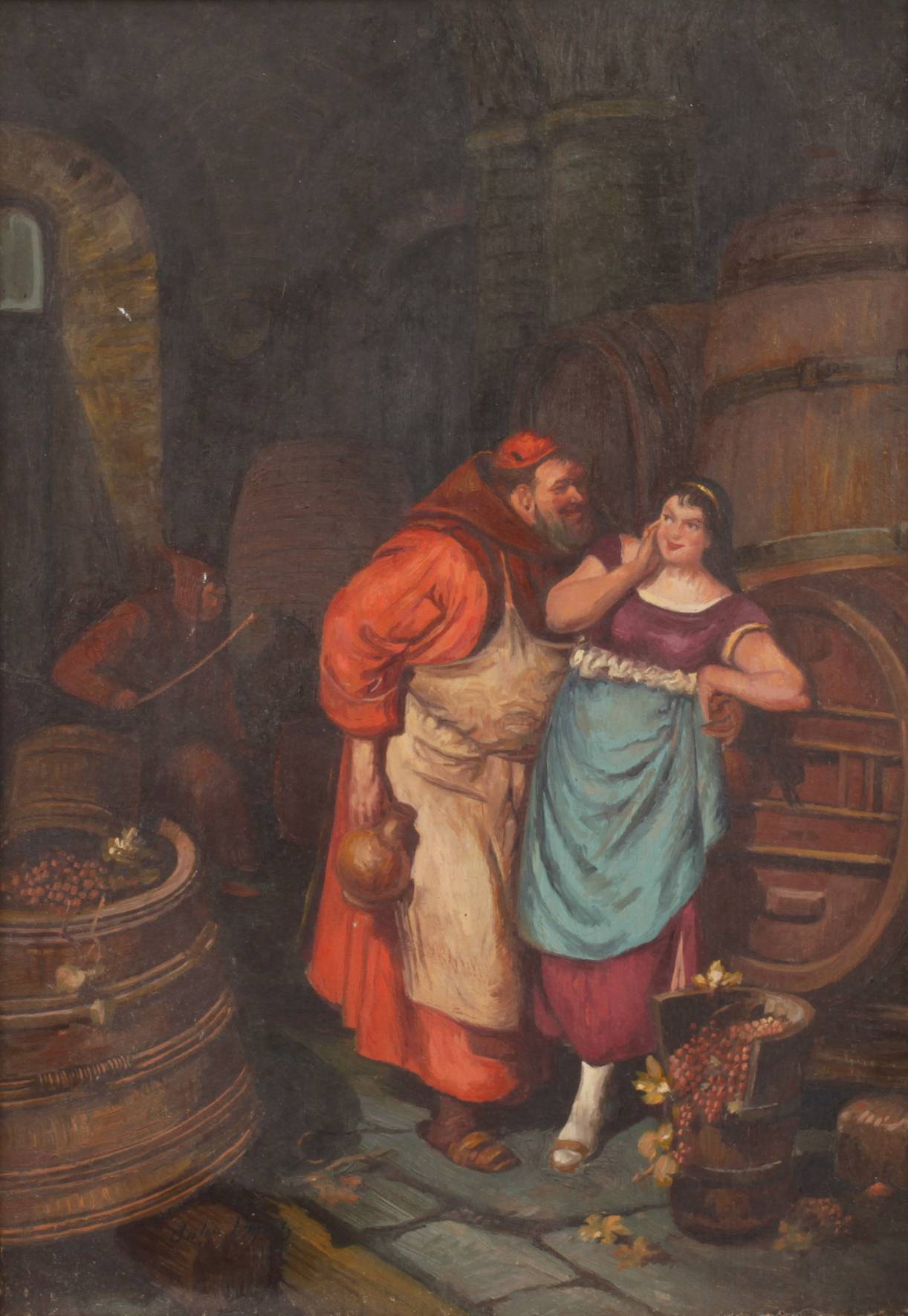 Julio Petez, Abends im Weinkeller