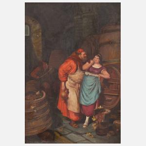 Julio Petez, Abends im Weinkeller