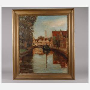 Prof. Fritz Rhein, ”Hafen in Hoorn”