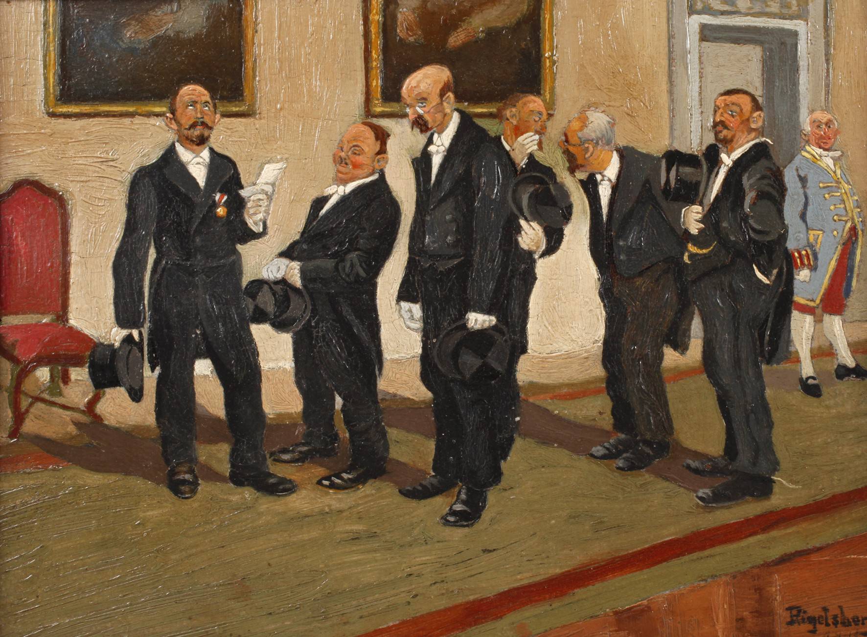 Ringelsberg, ”Geladen zur Audienz”