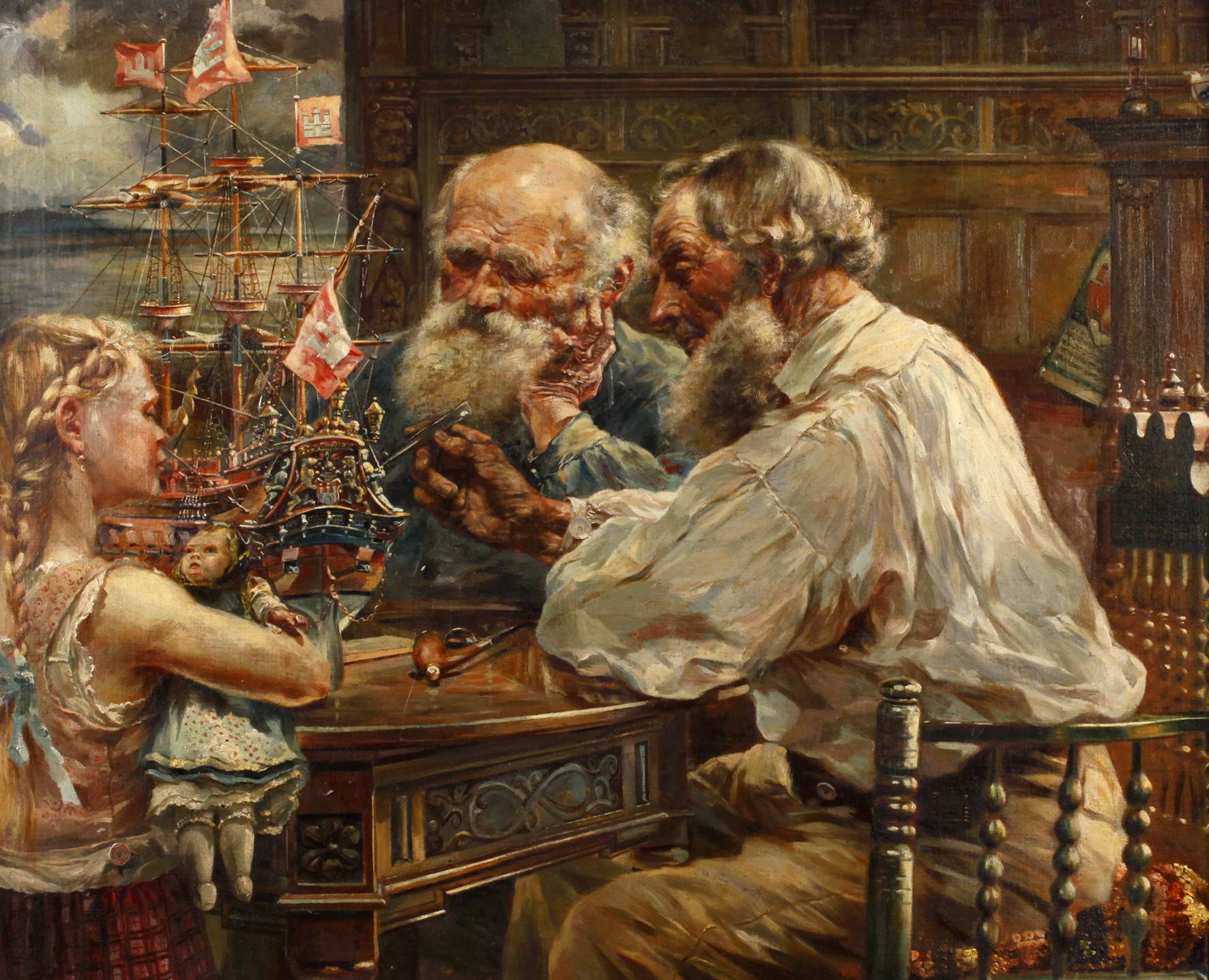 Heinrich Saffer, Alte Modellbauer