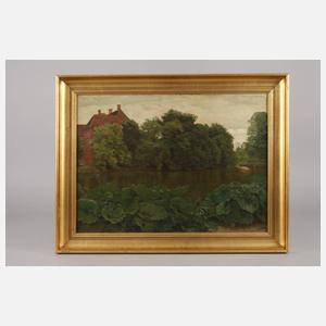 Georg Sophus Seligmann, Im Park von Nysø Manor