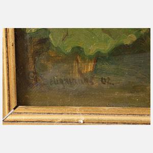 Georg Sophus Seligmann, Im Park von Nysø Manor