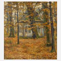 Alfred Thomas, Pavillon im Herbstwald111
