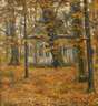 Alfred Thomas, Pavillon im Herbstwald