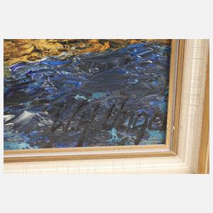 Wofgang Heinz Unger, ”Geranien im Blumentopf”