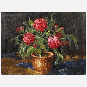 Wofgang Heinz Unger, ”Geranien im Blumentopf”