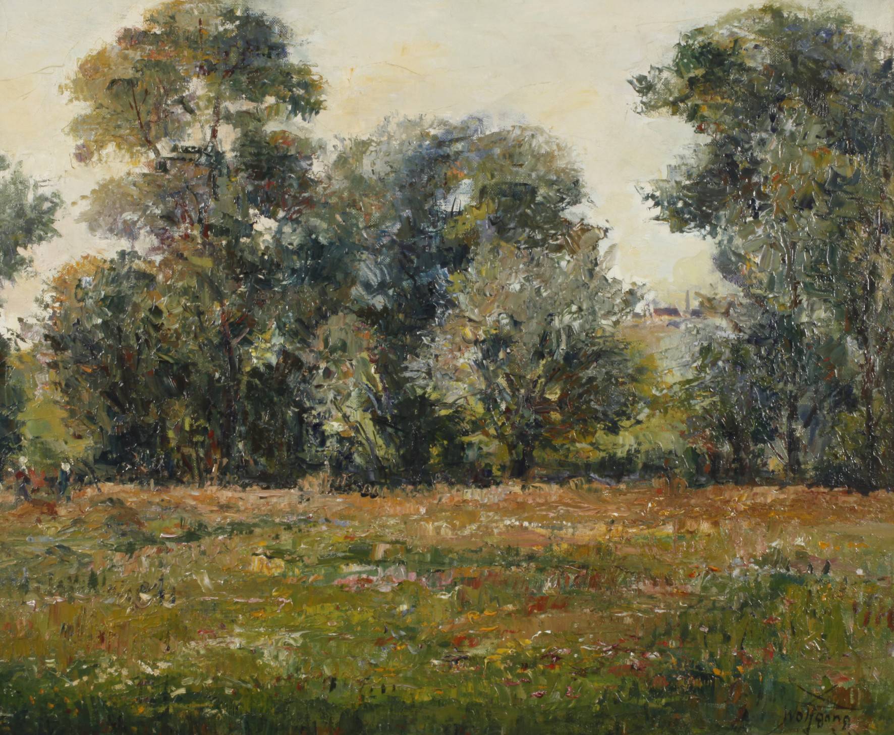 Alexander Wolfgang, Sommer auf dem Land