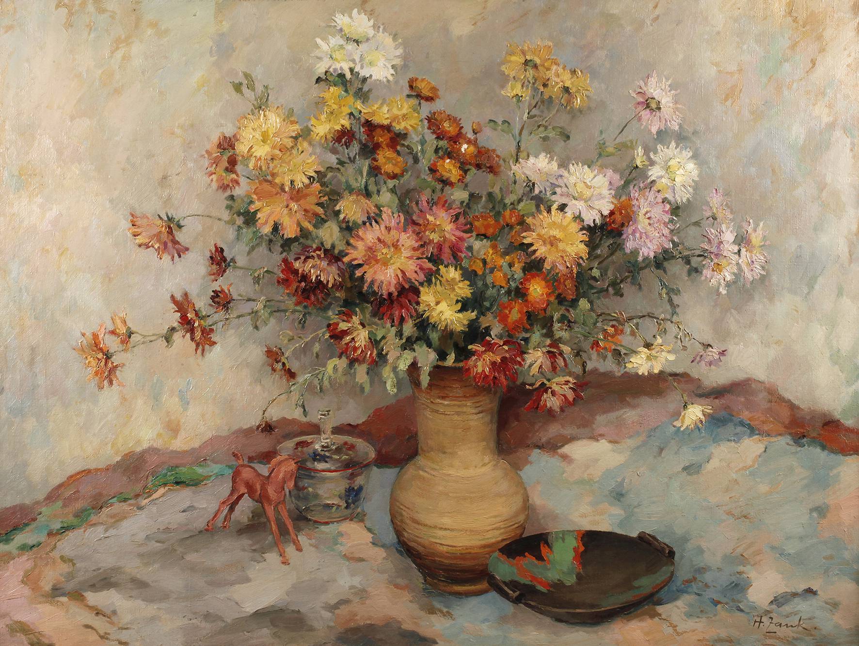 Hans Zank, Asternstillleben