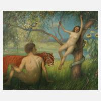 Adam und Eva im Paradies111