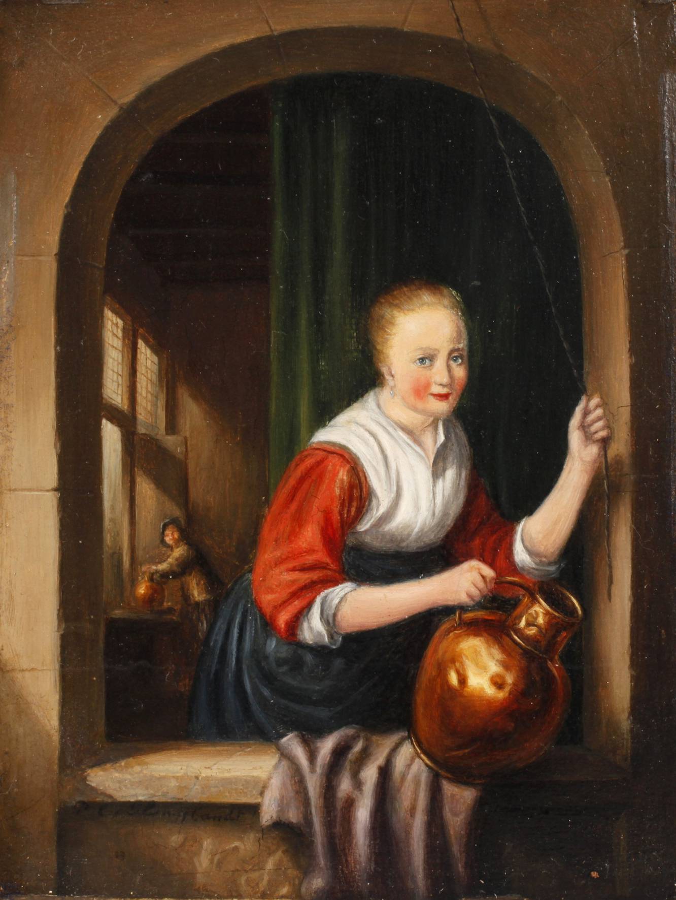 Das Mädchen am Fenster