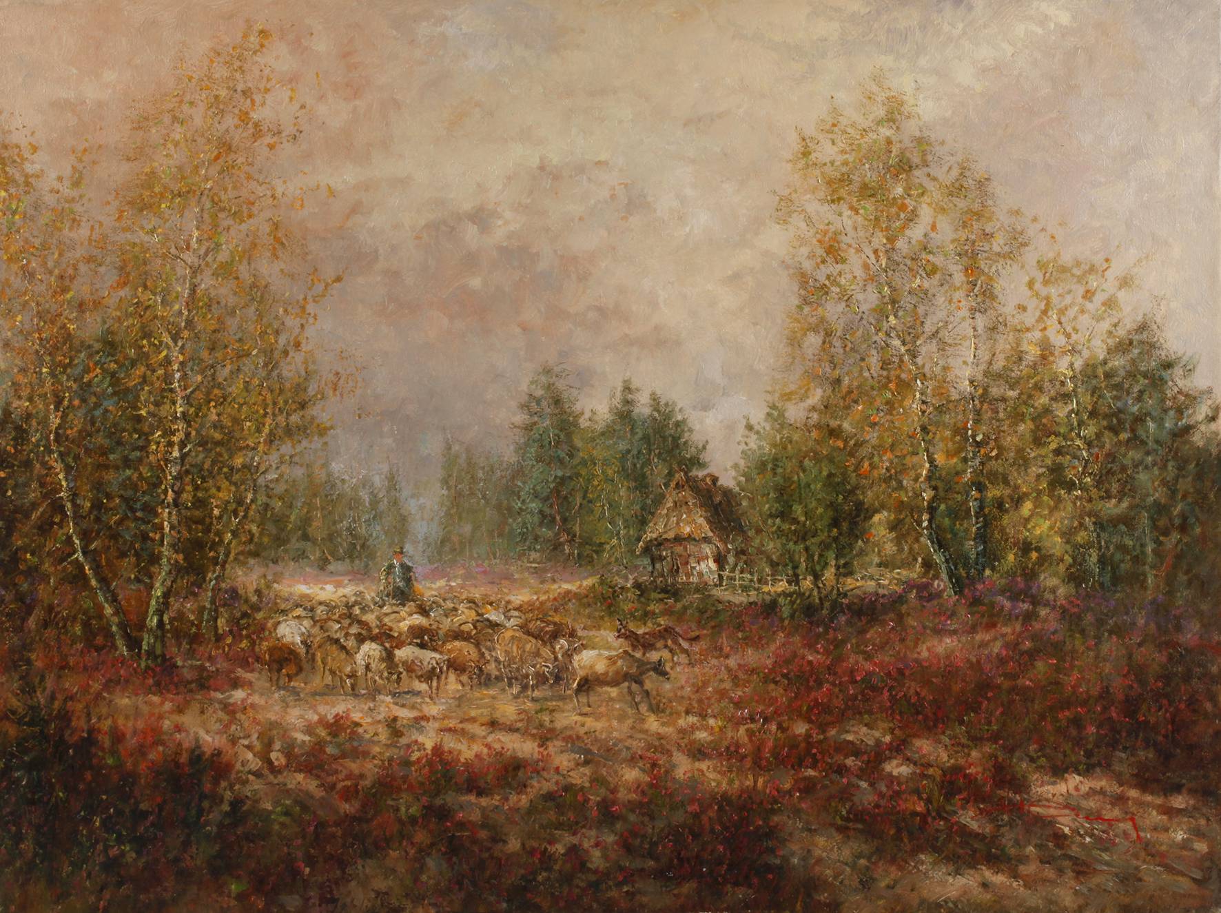 Pastorale Landschaft