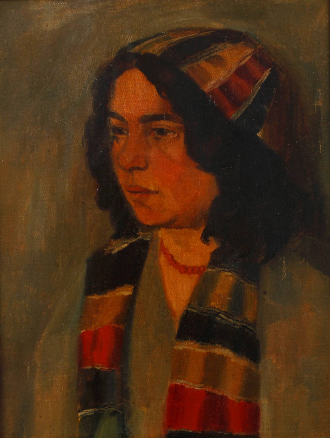 Portrait eines Roma-Mädchens