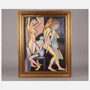 Expressive Mädchenakte