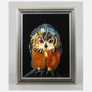 Portrait eines Käuzchens