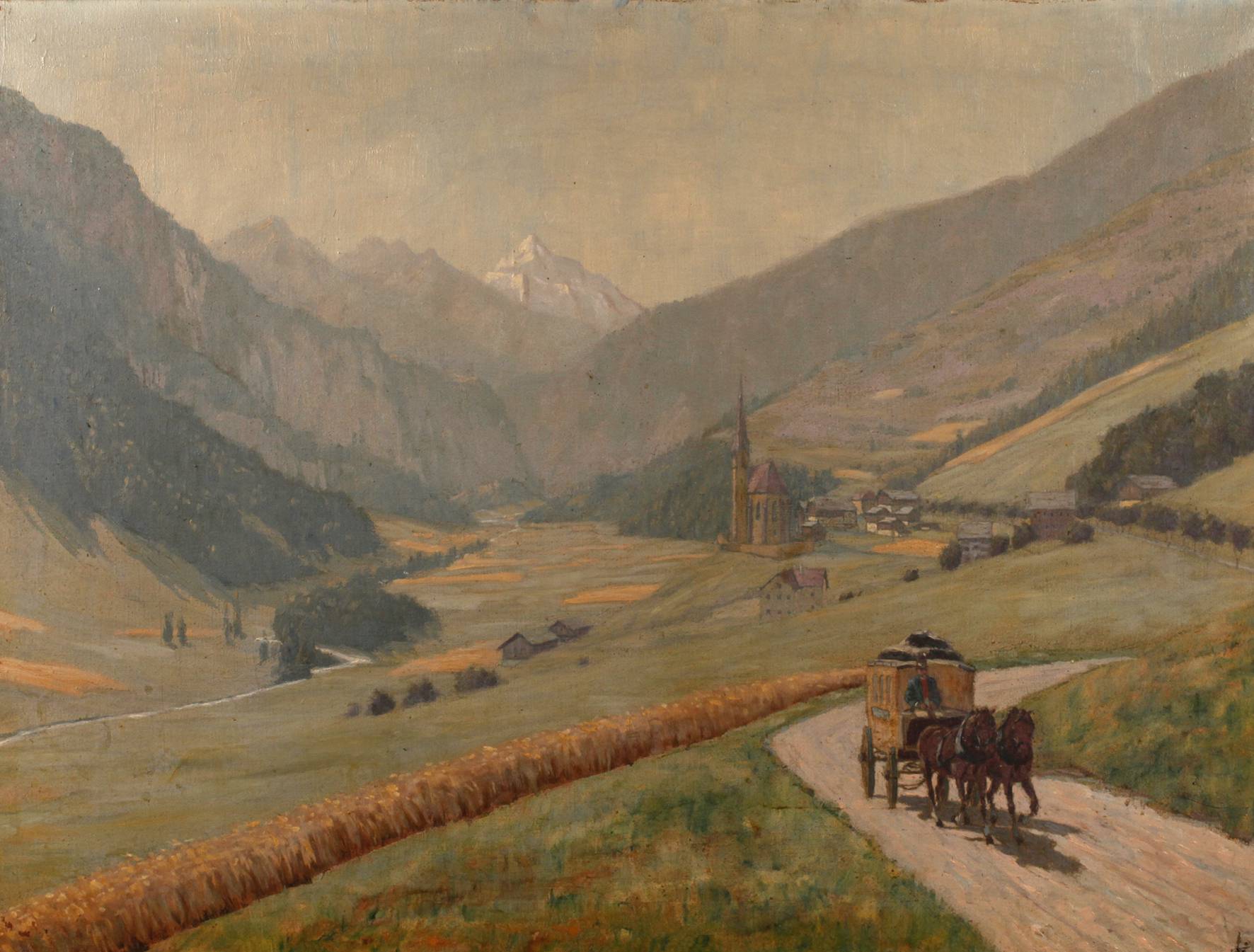 Heiligenblut mit dem Großglockner