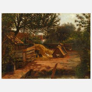 Sommerliches Bauernhofidyll