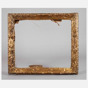 Barocker Goldstuckrahmen 18. Jh.