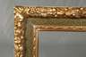 Gravierter Goldstuckrahmen um 1880