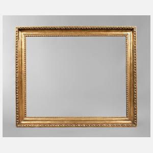 Spätklassizistischer Ochsenaugenrahmen um 1800