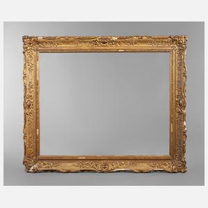 Goldstuckrahmen Spätbiedermeier um 1860