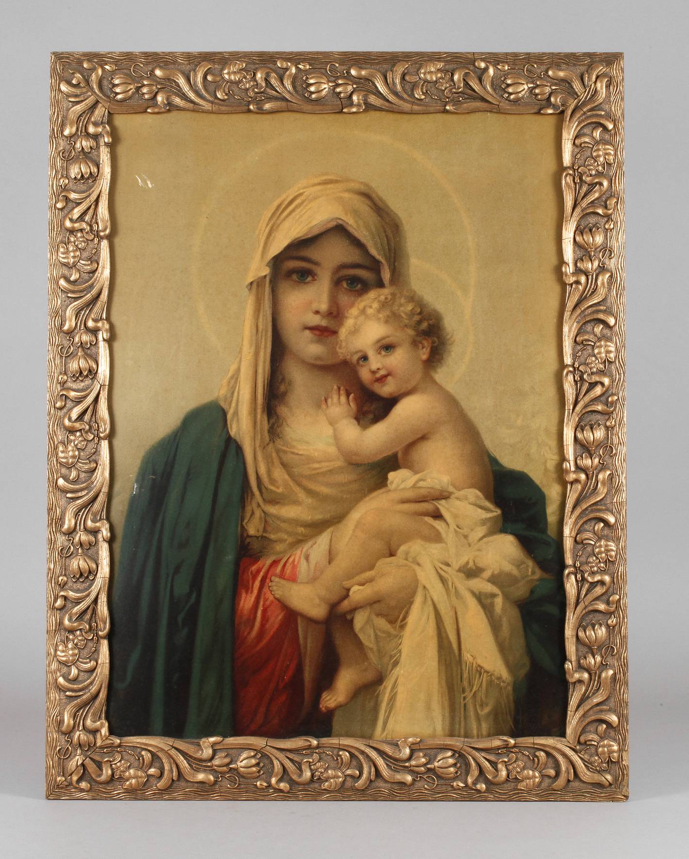 Florale Jugendstilleiste