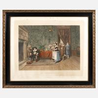 Gestuckte Lackleiste um 1900111