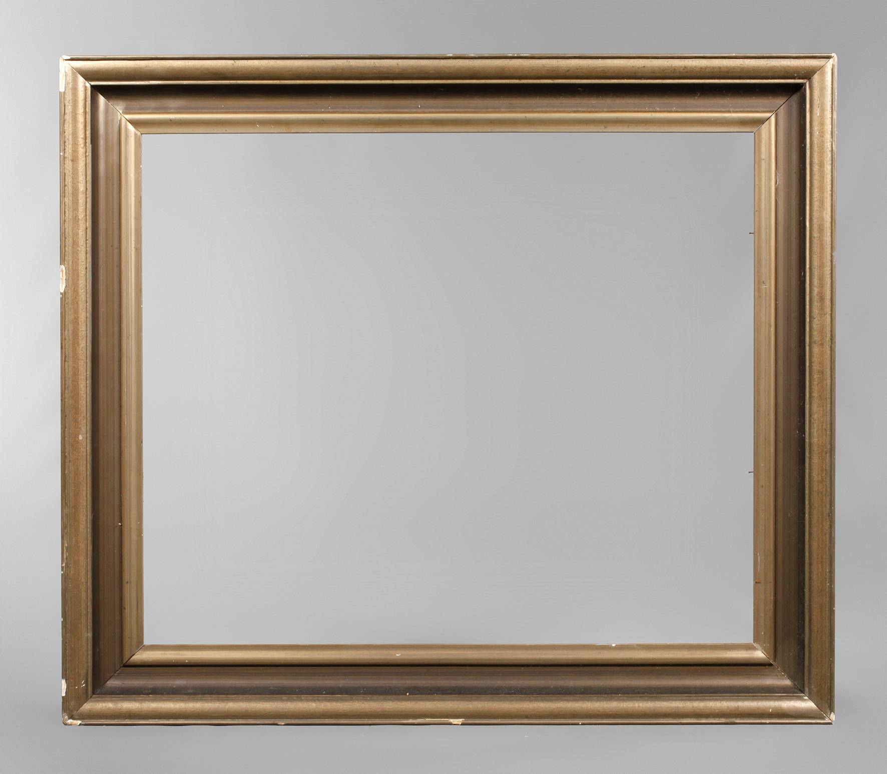 Goldbronzierte Leiste 1. Hälfte 20. Jh.