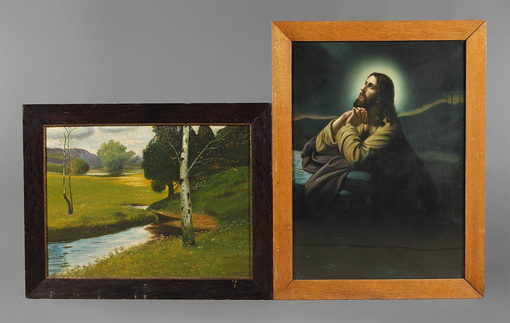 Zwei Holzleisten um 1910