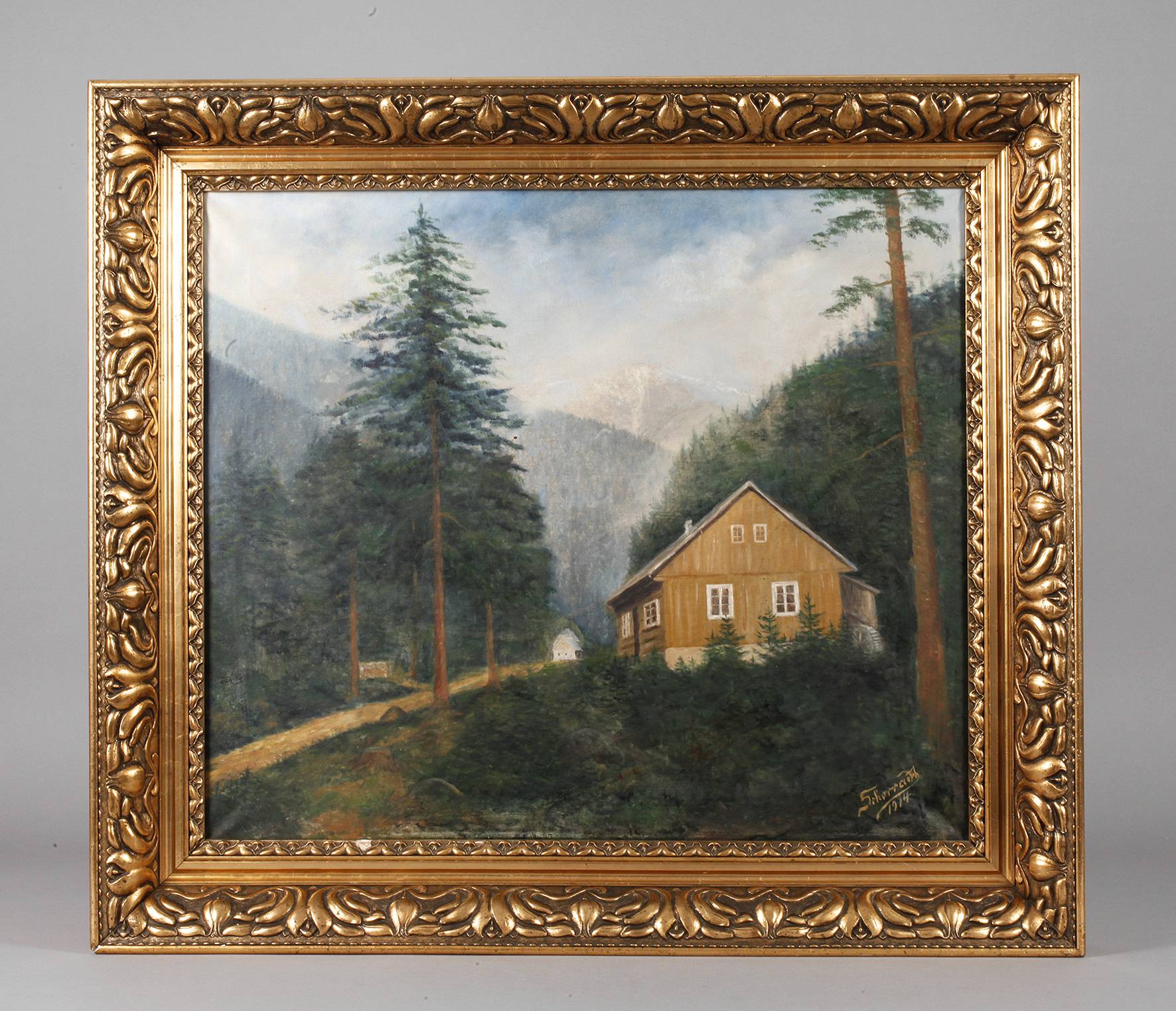 Goldstuckleiste um 1920