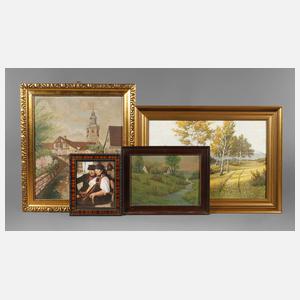 Konvolut Leistenrahmen